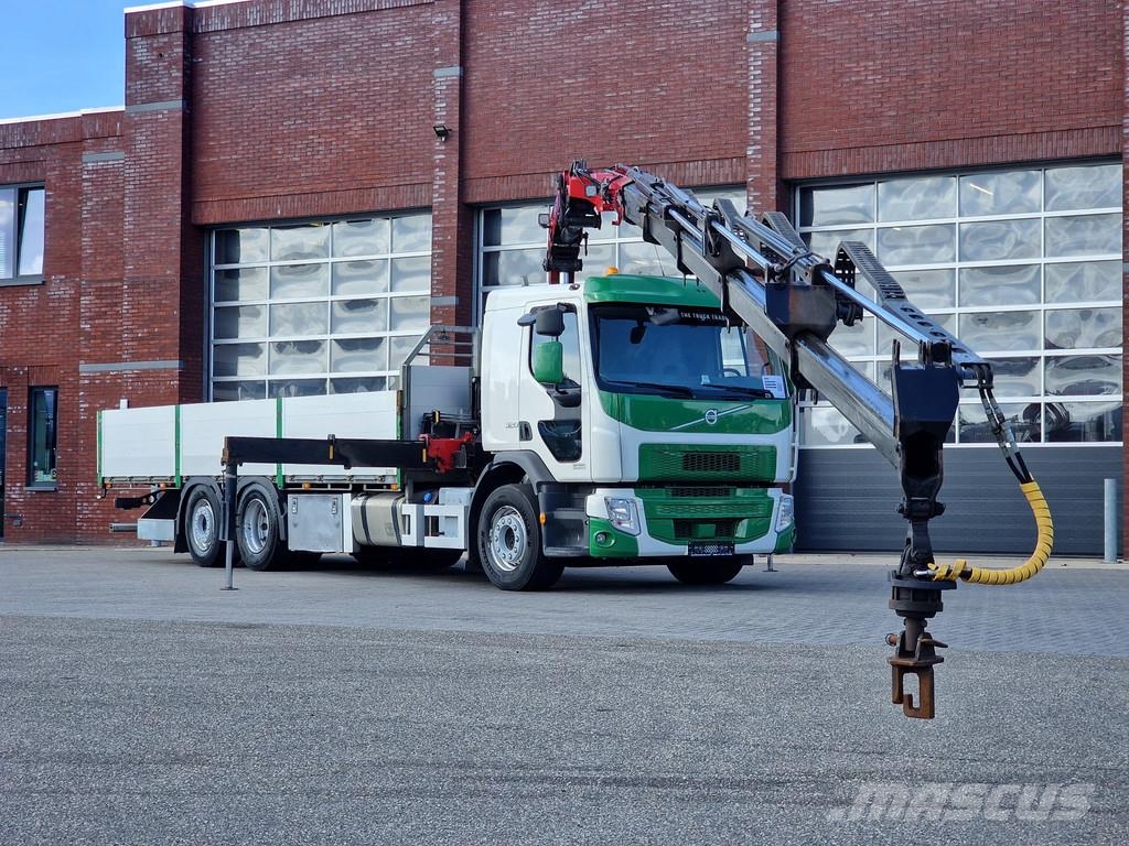 Volvo FE 320 HMF 1620 -4k with rotator & remote - Crane/ Żurawie szosowo-terenowe