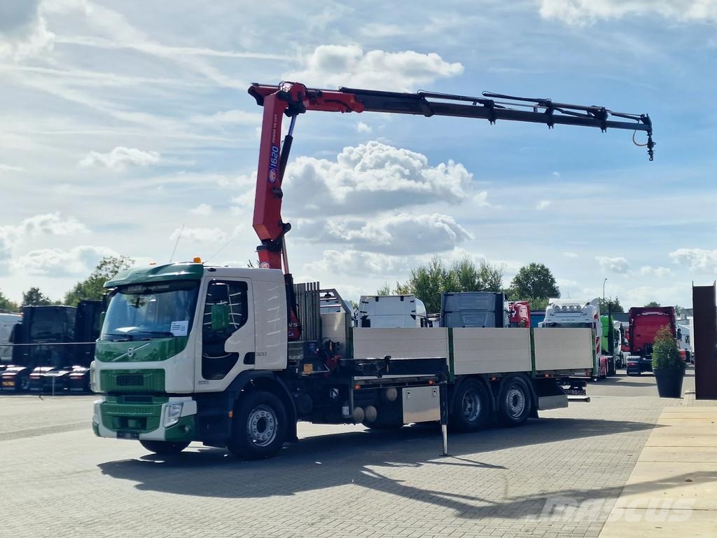 Volvo FE 320 HMF 1620 -4k with rotator & remote - Crane/ Żurawie szosowo-terenowe