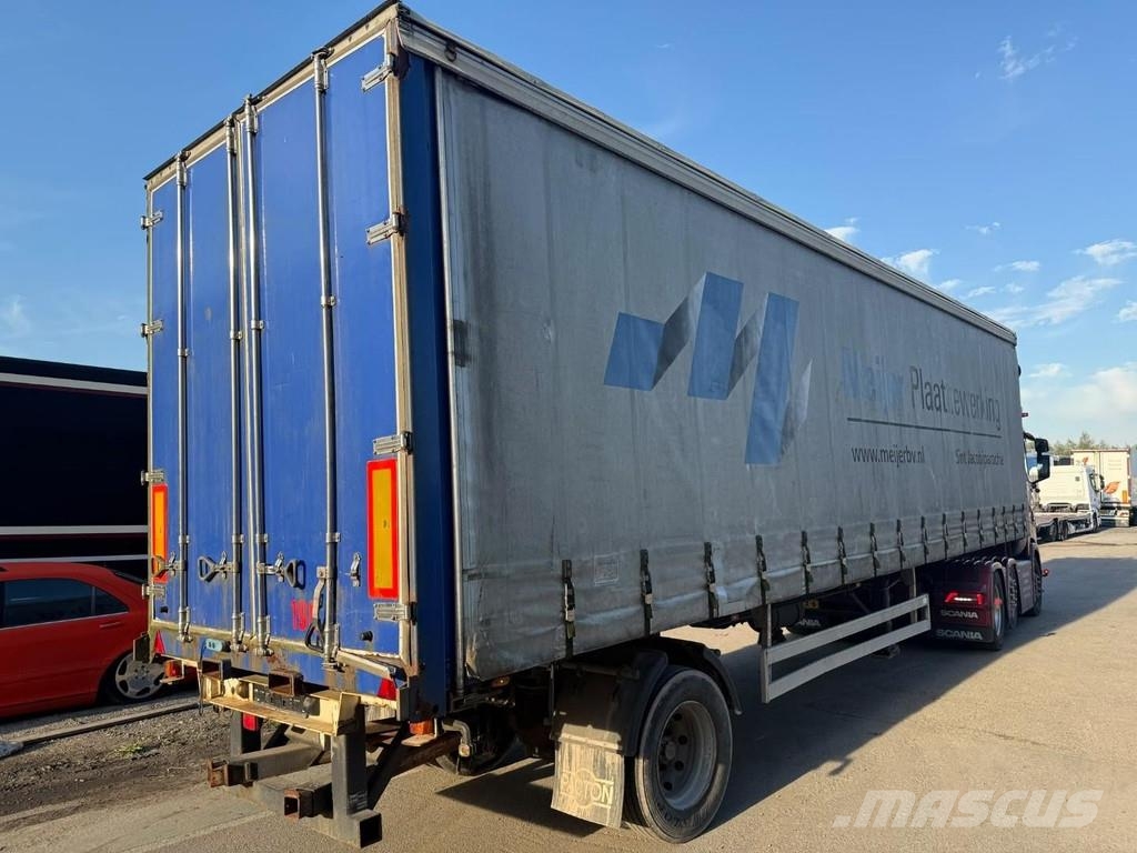 Pacton TI-001 1 AXLE BPW - SLIDING ROOF Polprikolice s ponjavo
