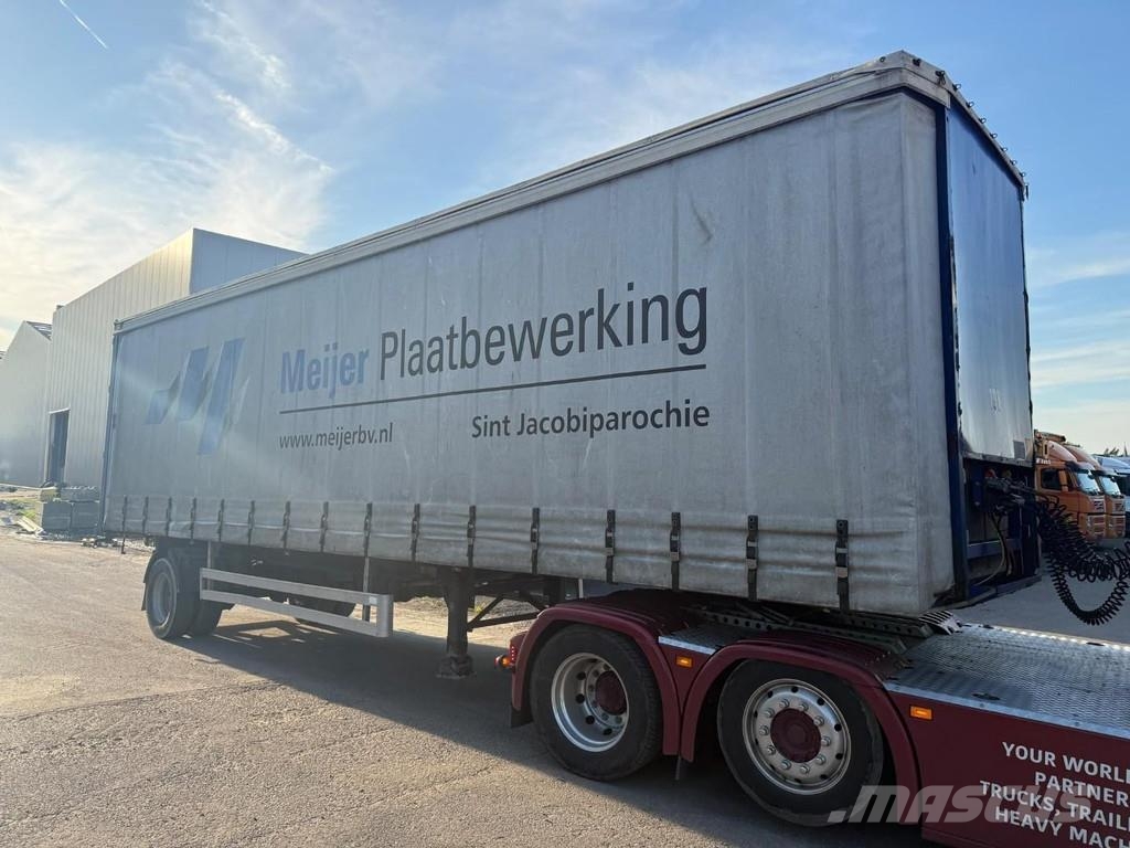 Pacton TI-001 1 AXLE BPW - SLIDING ROOF Polprikolice s ponjavo