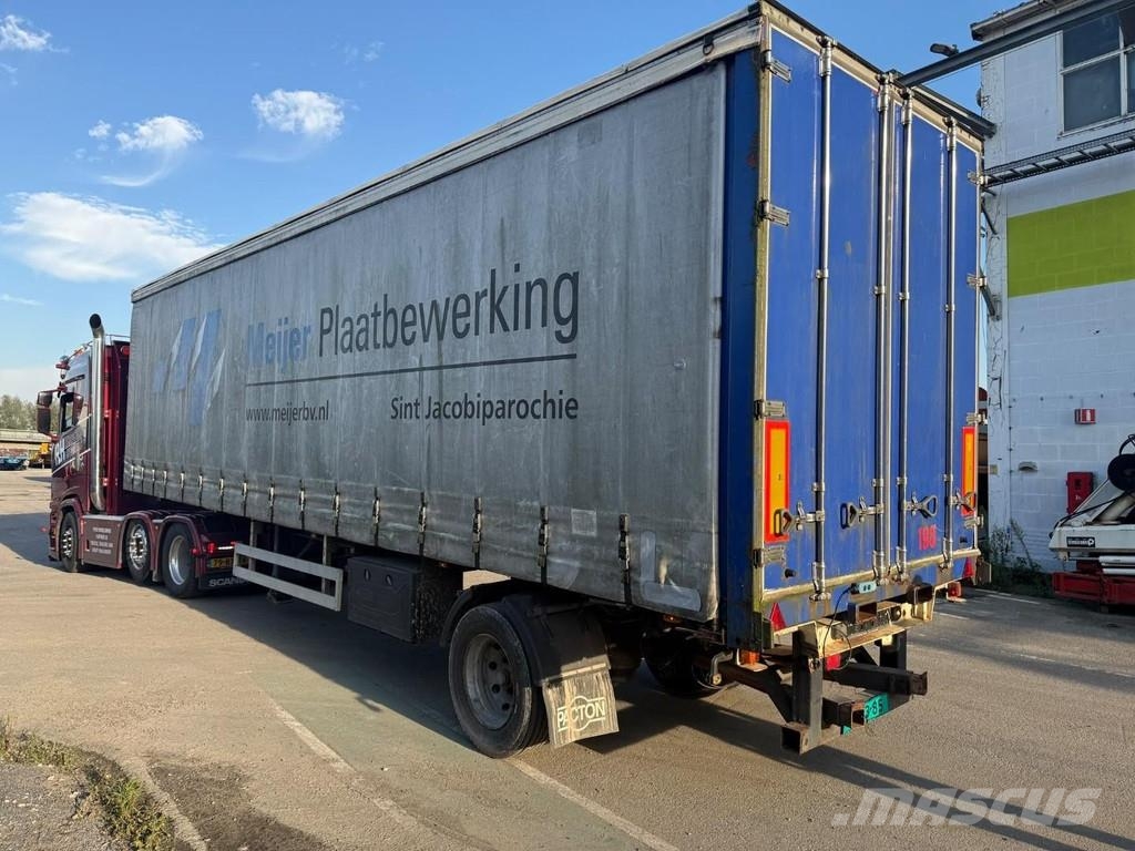 Pacton TI-001 1 AXLE BPW - SLIDING ROOF Polprikolice s ponjavo
