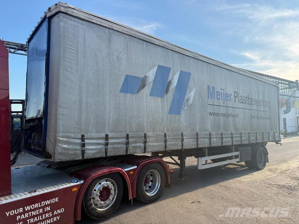 Pacton TI-001 1 AXLE BPW - SLIDING ROOF Polprikolice s ponjavo