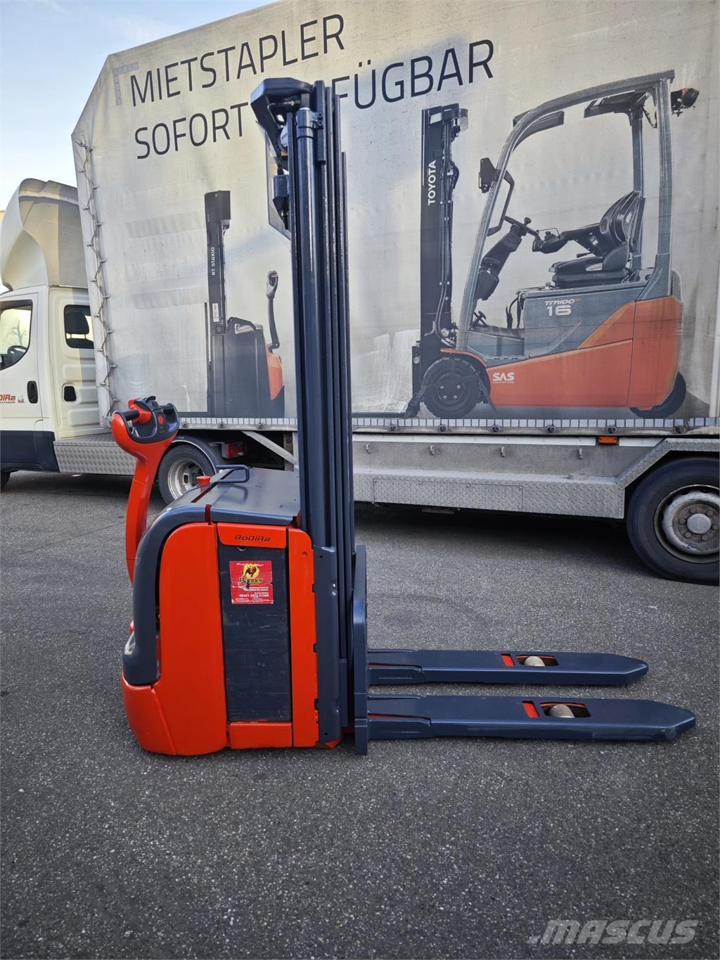 Linde L14 Ajettavat pinoamisvaunut