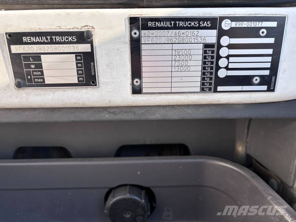 Renault D Wide Flatbed / Dropside trucks