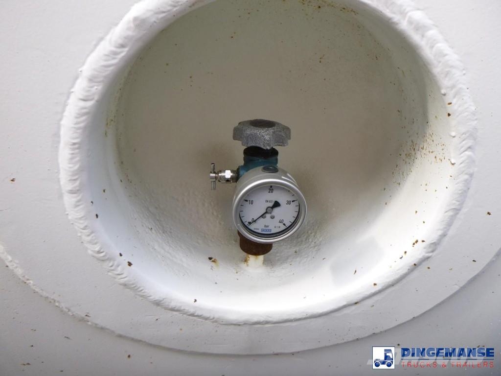 TCSA Gas tank steel 44 m3 / 1 comp Poluprikolice cisterne