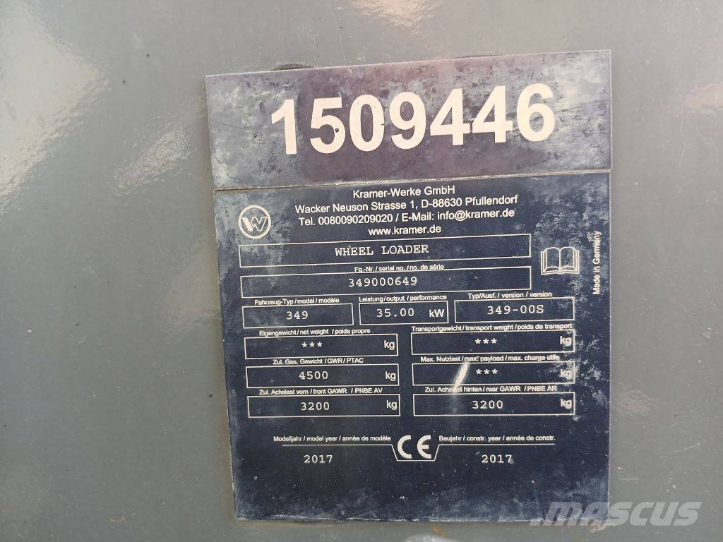 Kramer 5055, 30km/h, Hjullastare 轮式装载机