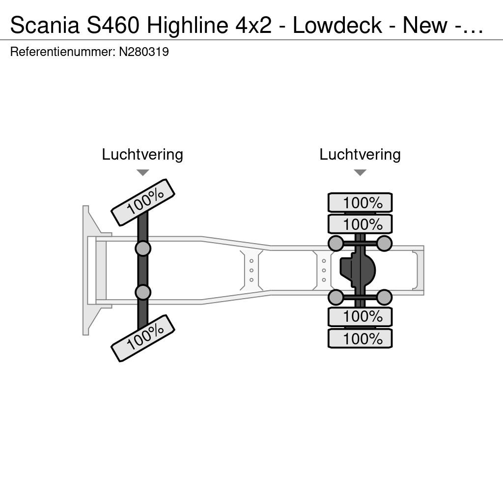 Scania S460 Highline 4x2 - Lowdeck - New - Retarder - Nig وحدات الجر