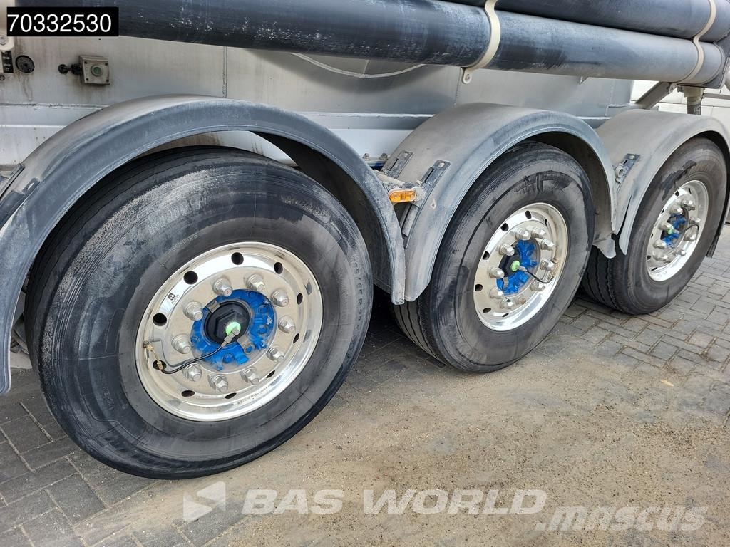Spitzer SFS 2x Liftachse 39m3 Cement Ημιρυμούλκες βυτίων