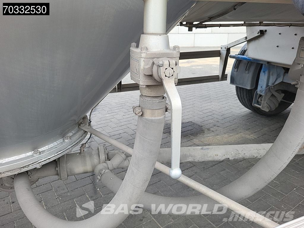 Spitzer SFS 2x Liftachse 39m3 Cement Ημιρυμούλκες βυτίων