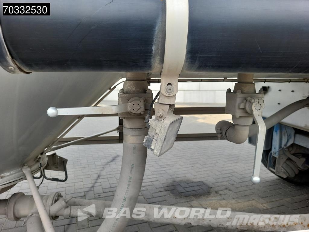 Spitzer SFS 2x Liftachse 39m3 Cement Ημιρυμούλκες βυτίων