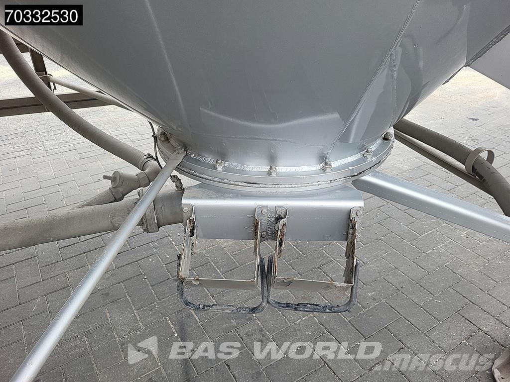 Spitzer SFS 2x Liftachse 39m3 Cement Ημιρυμούλκες βυτίων