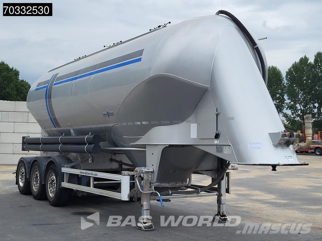 Spitzer SFS 2x Liftachse 39m3 Cement Ημιρυμούλκες βυτίων