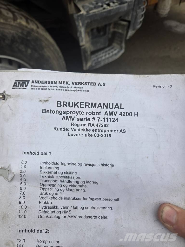 Amw 4200H Muud allmaaseadmed