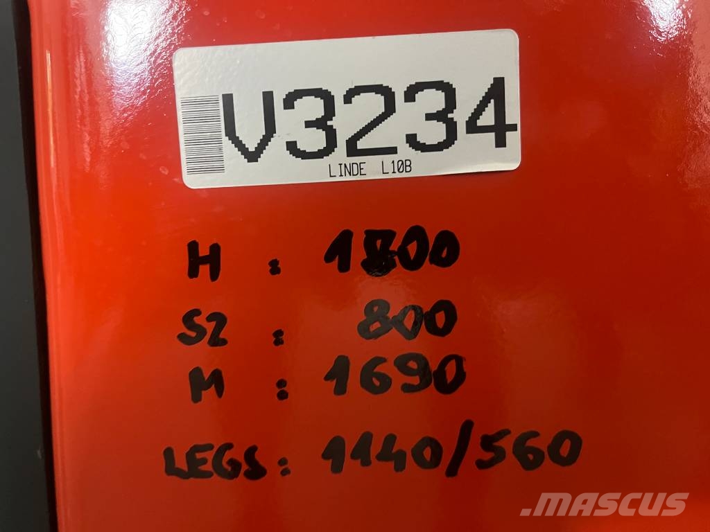 Linde L 10 B V-3234 OB Ručni električni viličar