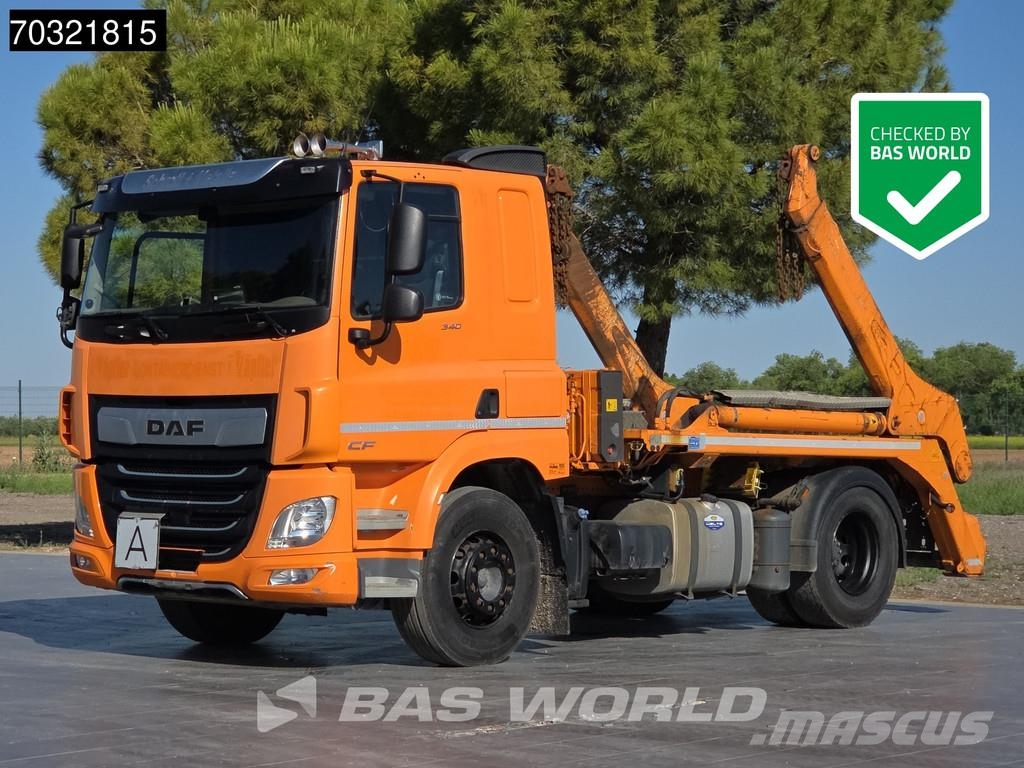 DAF CF 340 4X2 Meiller AK12MTG Portacontenedores Cambi Camiones portacubetas