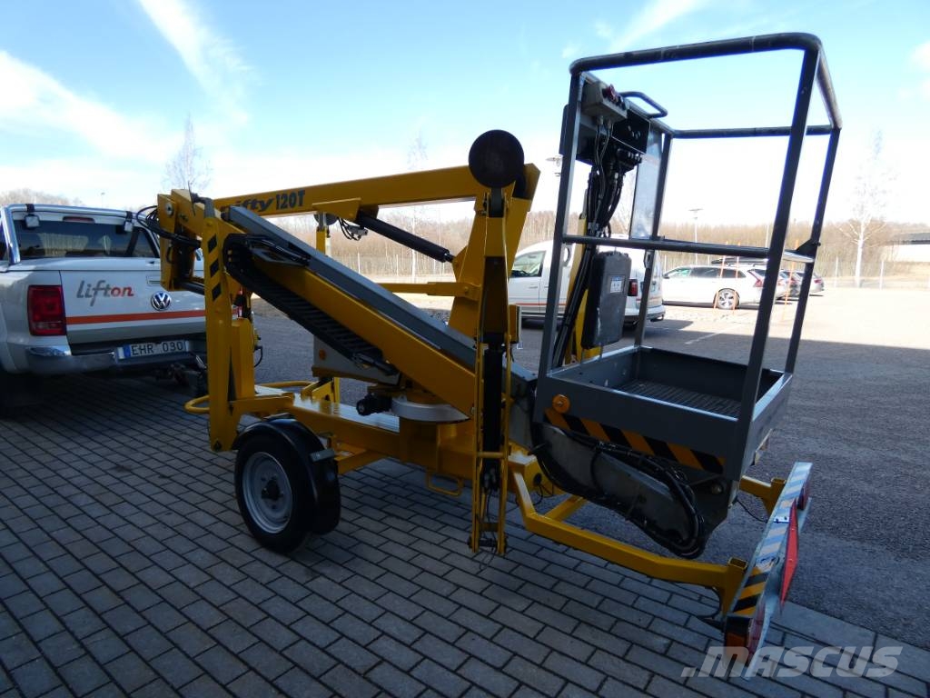 Niftylift 120 TE المنصات الهوائية المثبتة على مقطورة