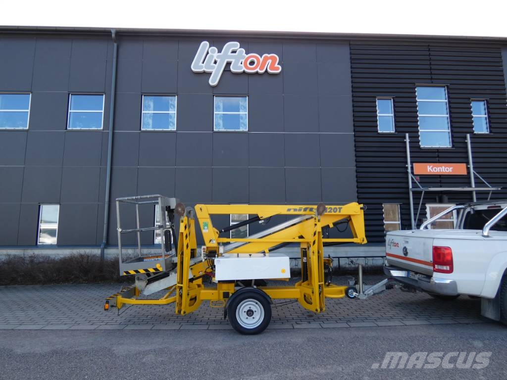 Niftylift 120 TE المنصات الهوائية المثبتة على مقطورة