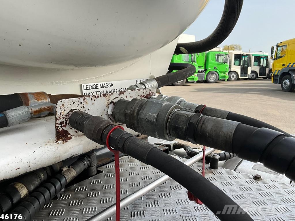 MAN TGX 18.400 ADR trekker + Burg met Bekker LaGram Va Kombinuotos paskirties / vakuuminiai sunkvežimiai