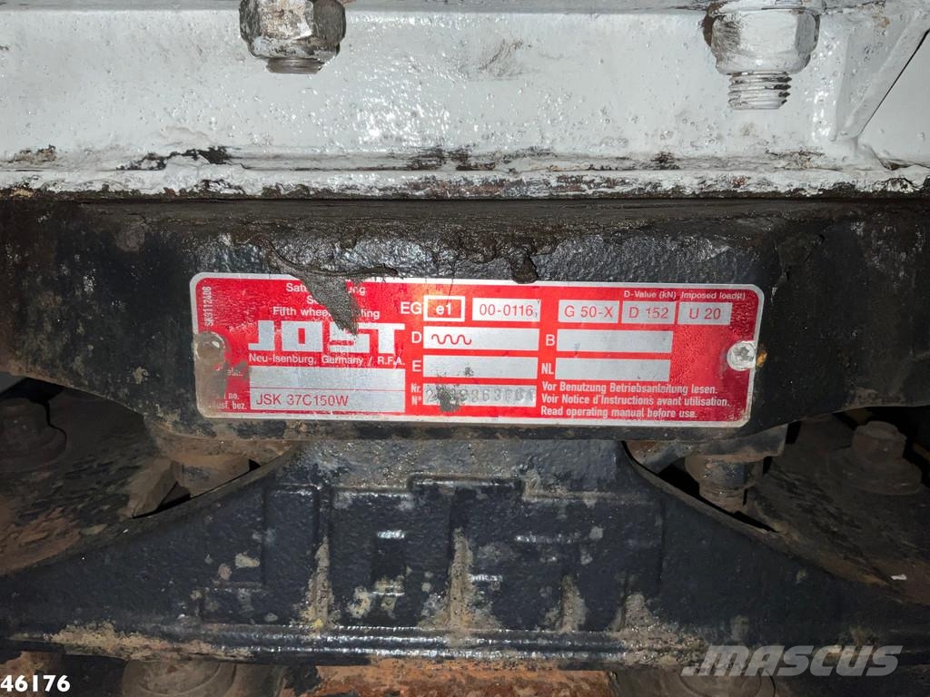 MAN TGX 18.400 ADR trekker + Burg met Bekker LaGram Va Kombinuotos paskirties / vakuuminiai sunkvežimiai