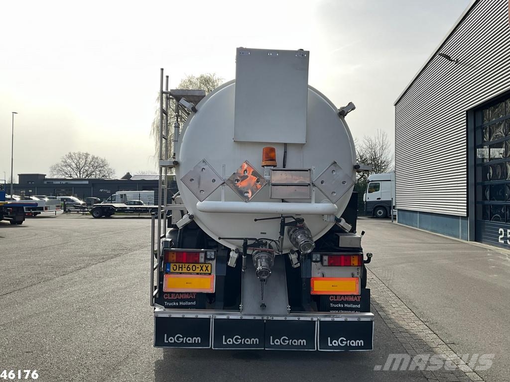 MAN TGX 18.400 ADR trekker + Burg met Bekker LaGram Va Saug- und Druckwagen