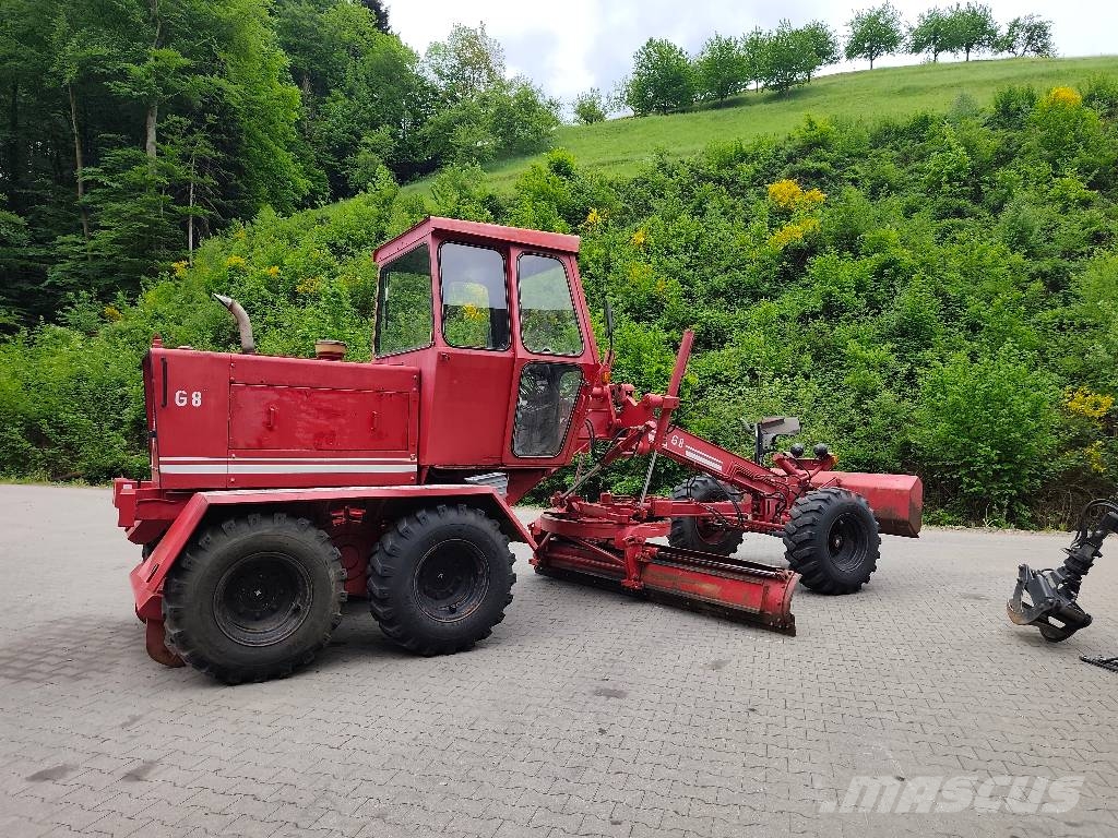 O&K G 8 Grader , Gräder , Faun Wegehobel Tiehöylät
