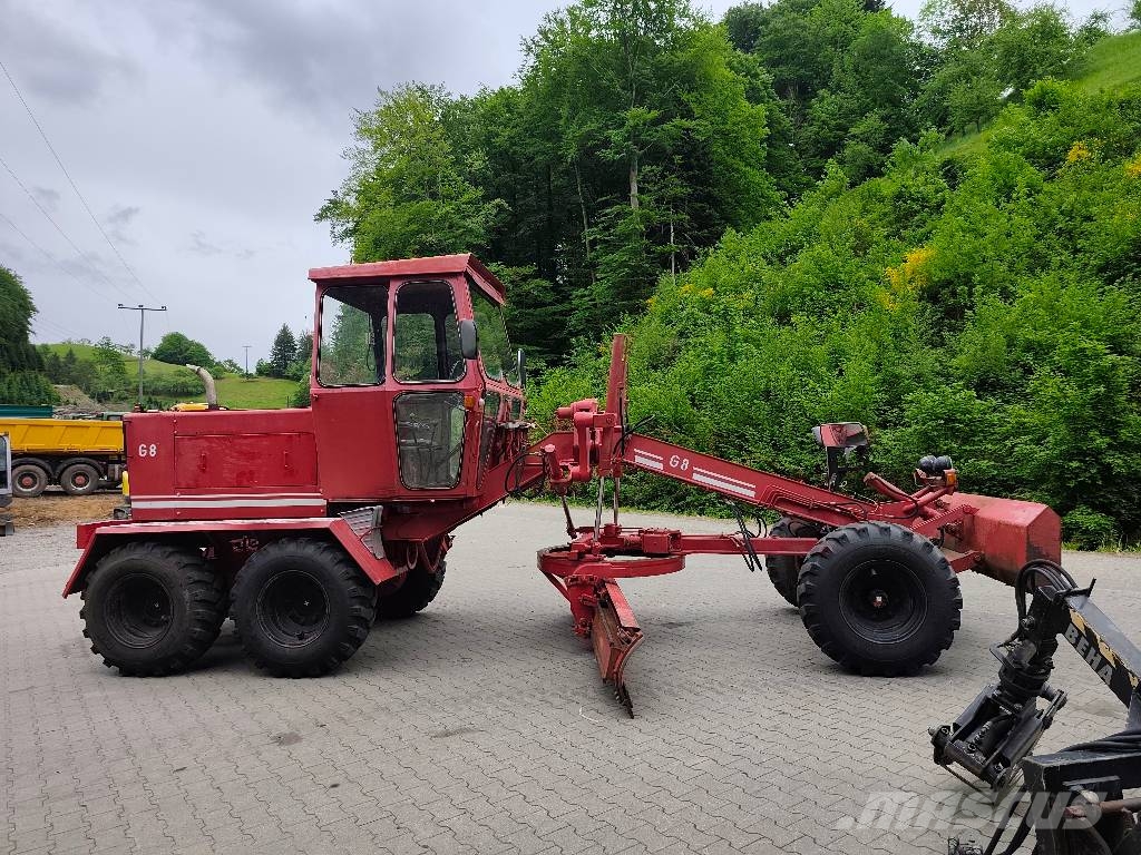 O&K G 8 Grader , Gräder , Faun Wegehobel Tiehöylät