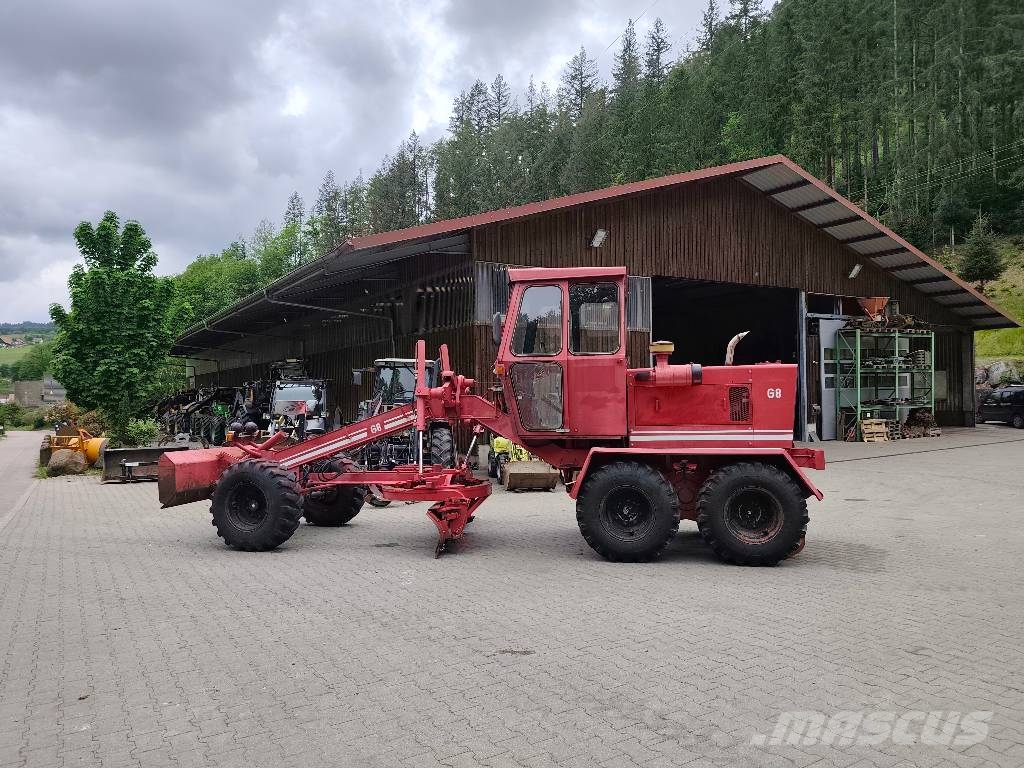 O&K G 8 Grader , Gräder , Faun Wegehobel Tiehöylät