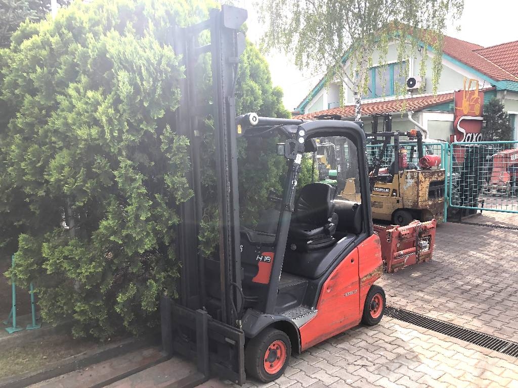 Linde H18T-01 /391/ V-4285 IO Empilhadores a gás