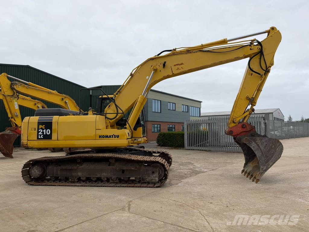 Komatsu PC 210 LC-7K Kāpurķēžu ekskavatori