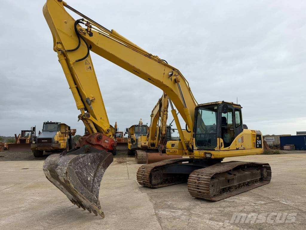 Komatsu PC 210 LC-7K Kāpurķēžu ekskavatori