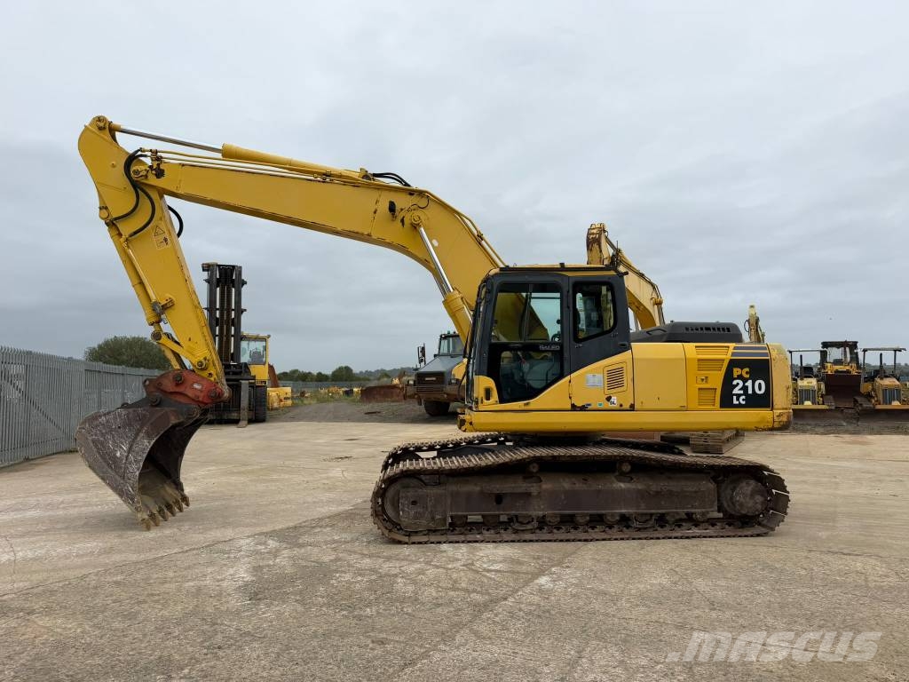 Komatsu PC 210 LC-7K Kāpurķēžu ekskavatori
