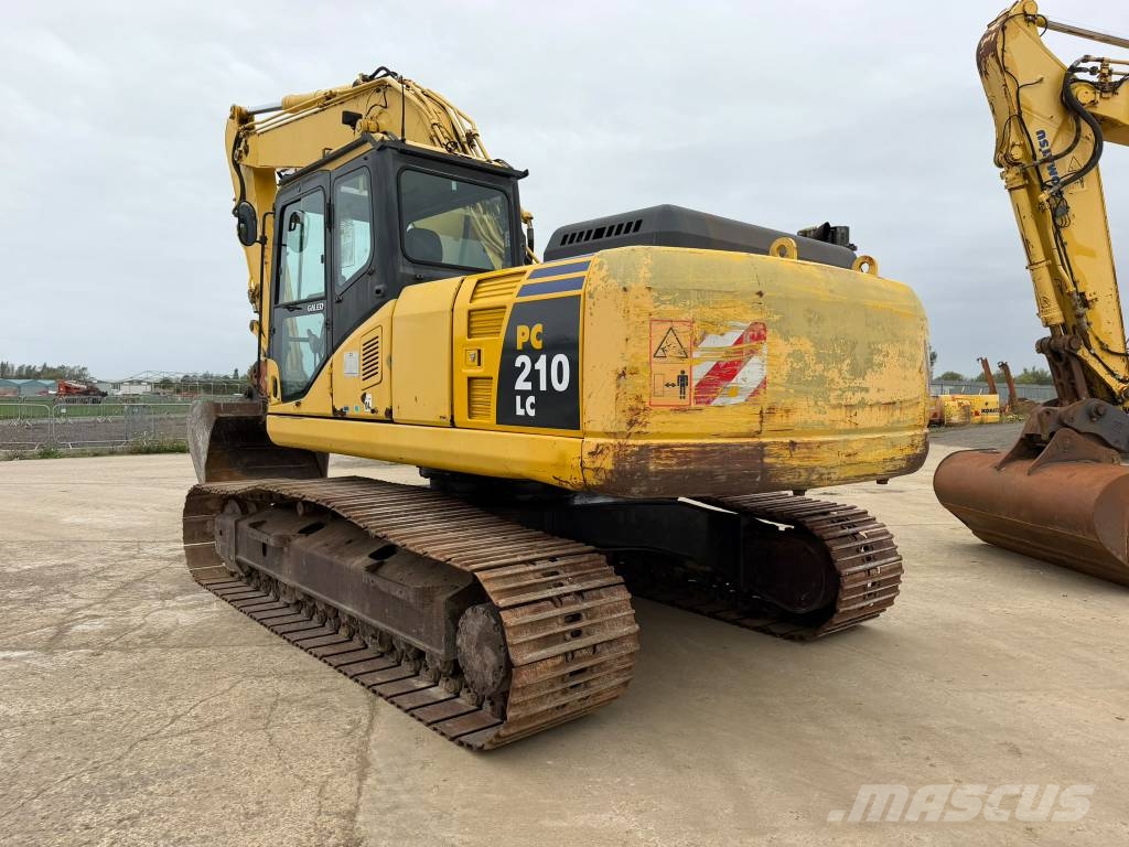 Komatsu PC 210 LC-7K Kāpurķēžu ekskavatori