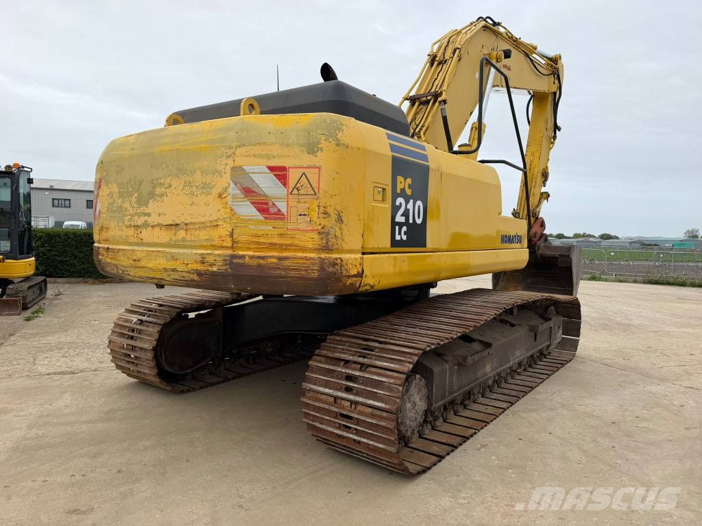 Komatsu PC 210 LC-7K Kāpurķēžu ekskavatori
