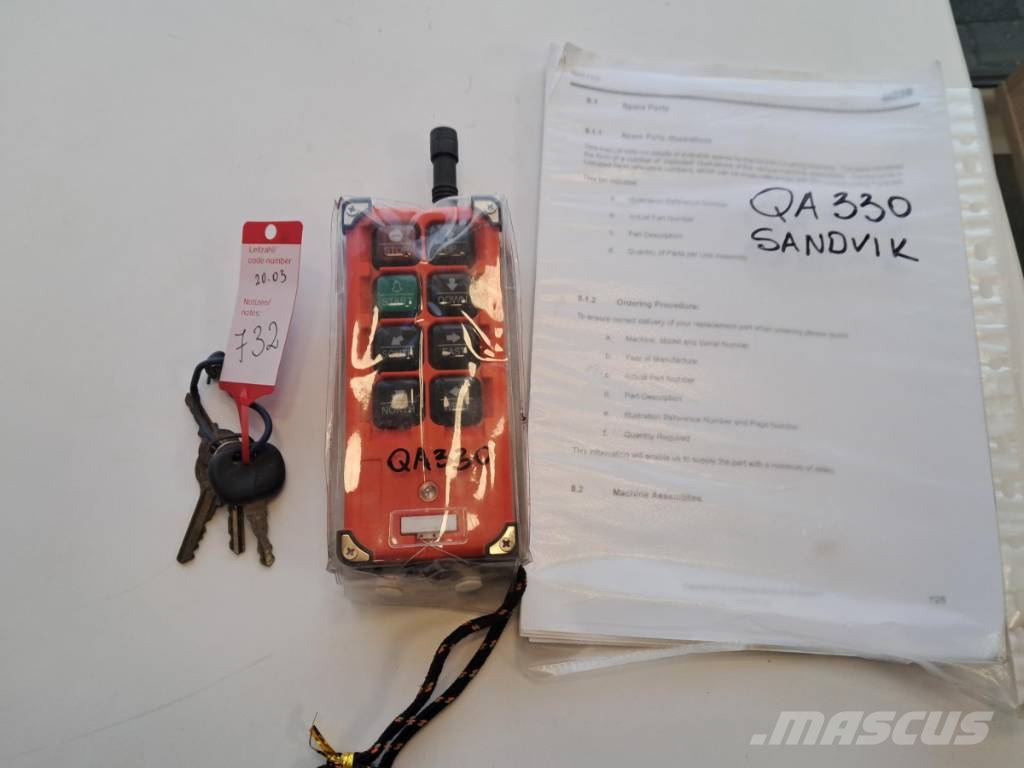 Sandvik QA 330 Machacadoras