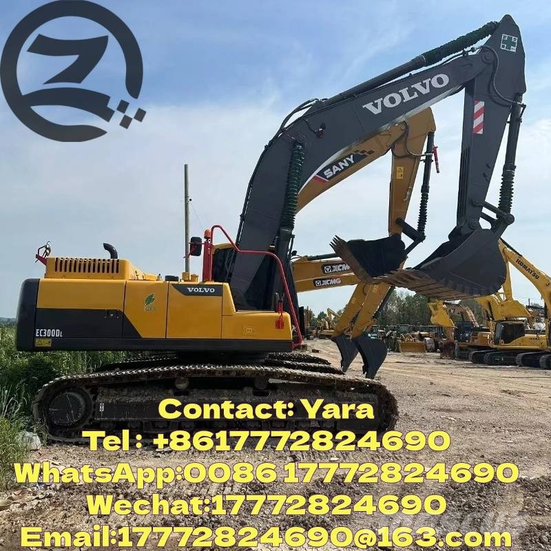 Volvo EC 300 大型油圧ショベル12t以上（パワーショベル・ユンボ）