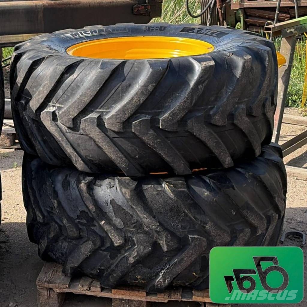 JCB 526 S Wheel R24 Tire Michelin 460/70 17.5L Sitemas Dekk, hjul og felger