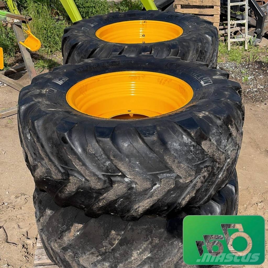 JCB 526 S Wheel R24 Tire Michelin 460/70 17.5L Sitemas Dekk, hjul og felger