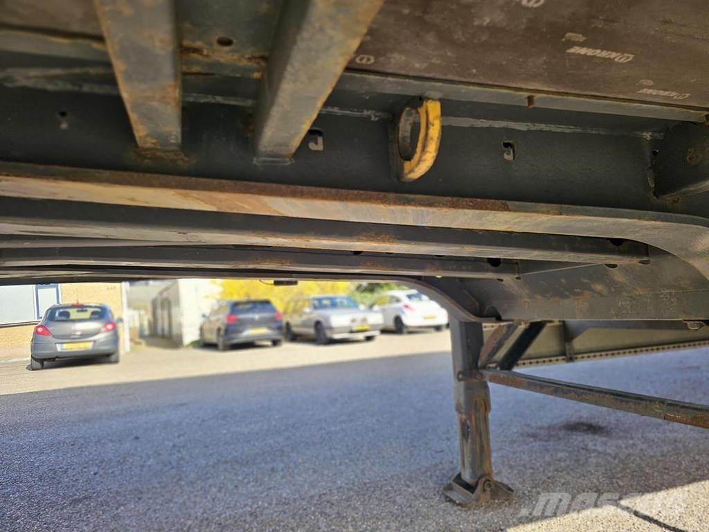 Krone SD -SLIDING ROOF - KRONE/VALX AXLES - DUTCH TRAILE Semirremolques de caja de lona