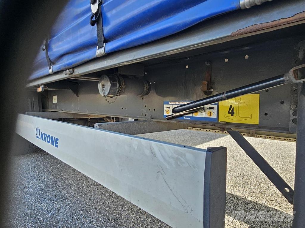 Krone SD -SLIDING ROOF - KRONE/VALX AXLES - DUTCH TRAILE Semirremolques de caja de lona