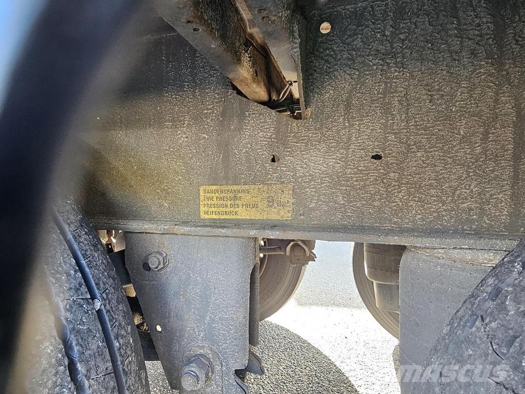 Krone SD -SLIDING ROOF - KRONE/VALX AXLES - DUTCH TRAILE Semirremolques de caja de lona