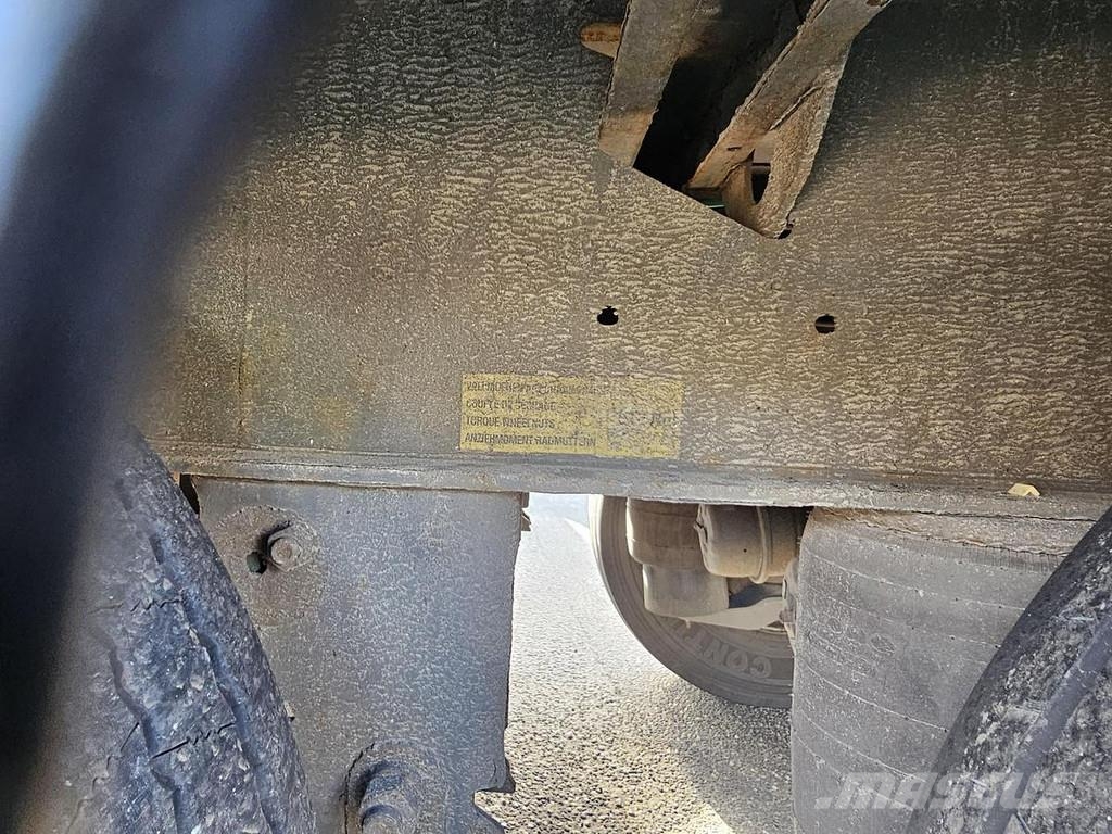 Krone SD -SLIDING ROOF - KRONE/VALX AXLES - DUTCH TRAILE Semirremolques de caja de lona