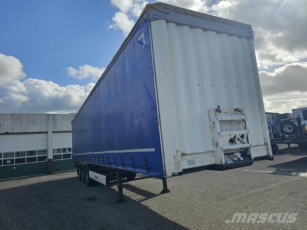 Krone SD -SLIDING ROOF - KRONE/VALX AXLES - DUTCH TRAILE Semirremolques de caja de lona