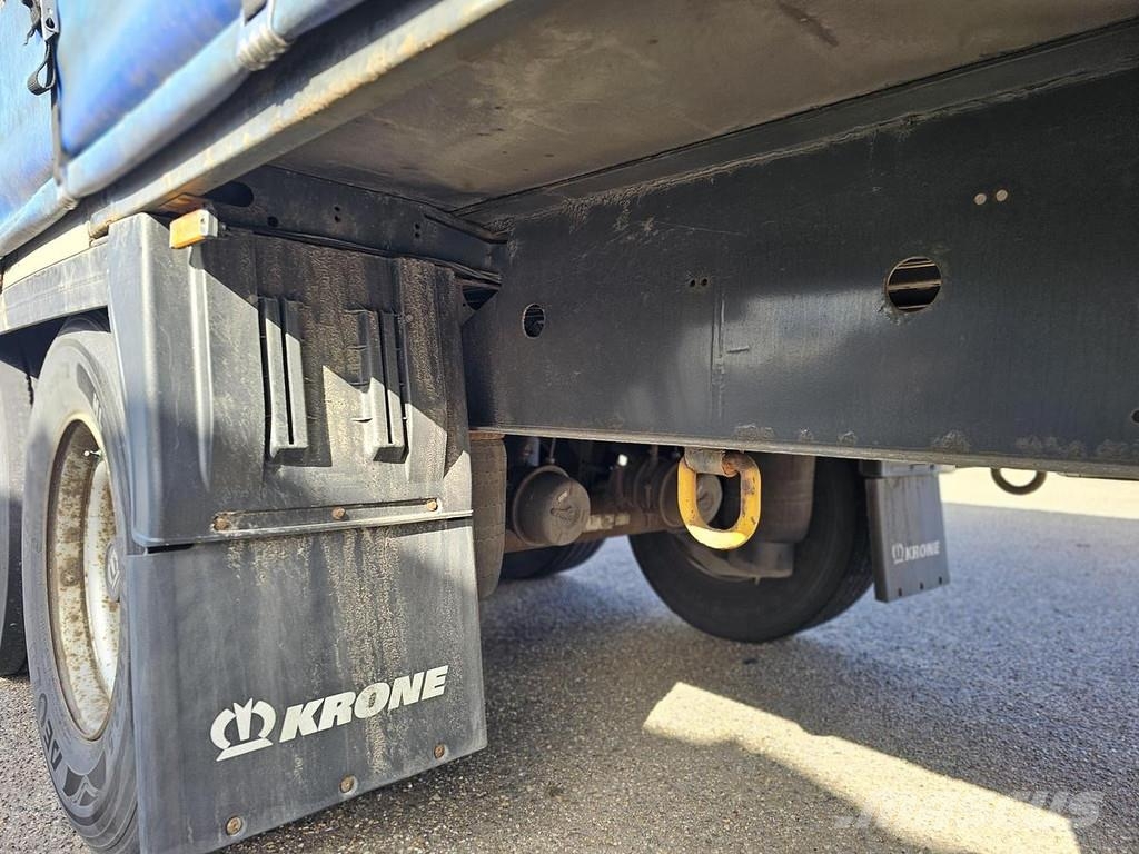 Krone SD -SLIDING ROOF - KRONE/VALX AXLES - DUTCH TRAILE Semirremolques de caja de lona
