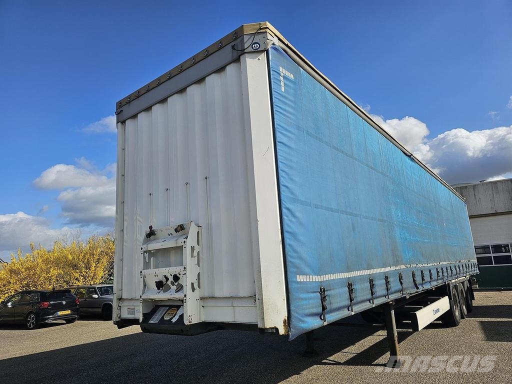 Krone SD -SLIDING ROOF - KRONE/VALX AXLES - DUTCH TRAILE Semirremolques de caja de lona