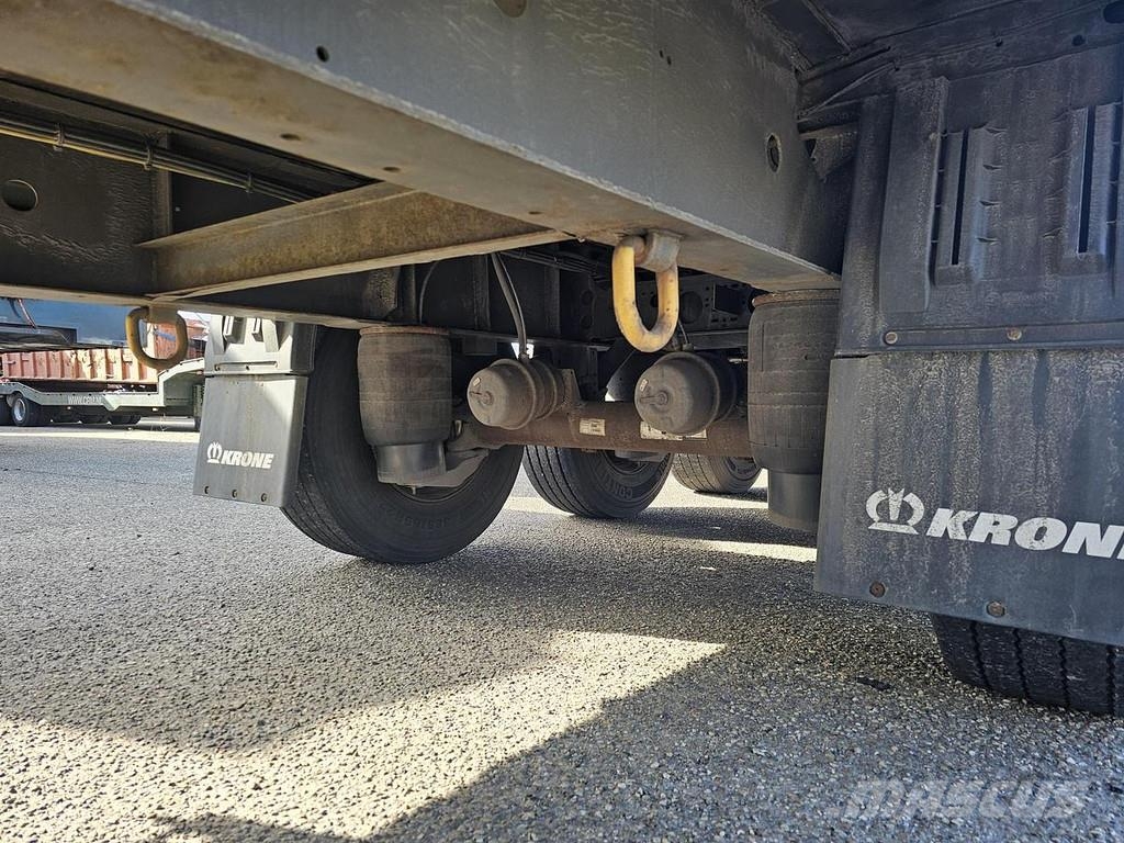 Krone SD -SLIDING ROOF - KRONE/VALX AXLES - DUTCH TRAILE Semirremolques de caja de lona