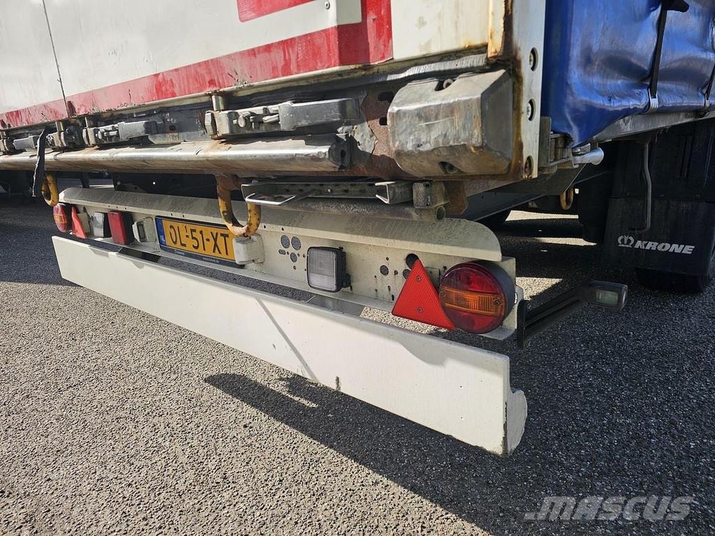 Krone SD -SLIDING ROOF - KRONE/VALX AXLES - DUTCH TRAILE Semirremolques de caja de lona