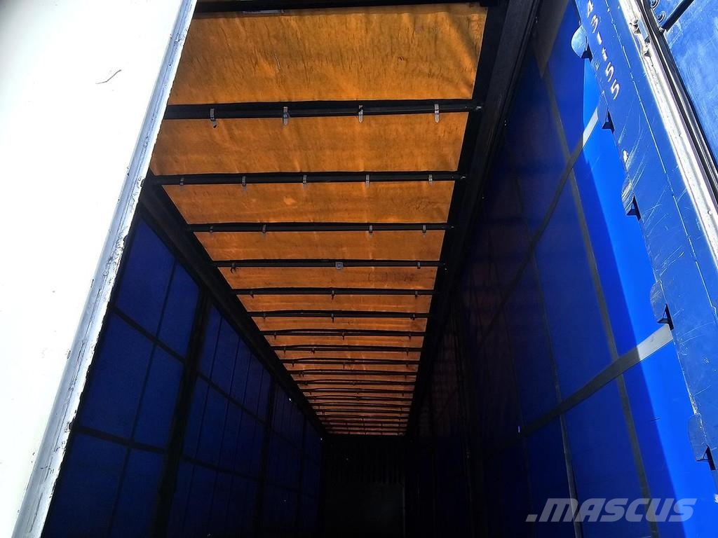 Krone SD -SLIDING ROOF - KRONE/VALX AXLES - DUTCH TRAILE Semirremolques de caja de lona