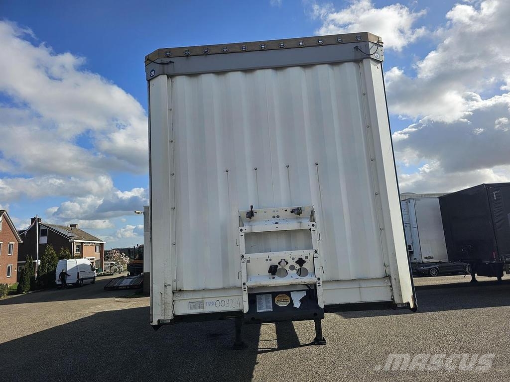 Krone SD -SLIDING ROOF - KRONE/VALX AXLES - DUTCH TRAILE Semirremolques de caja de lona