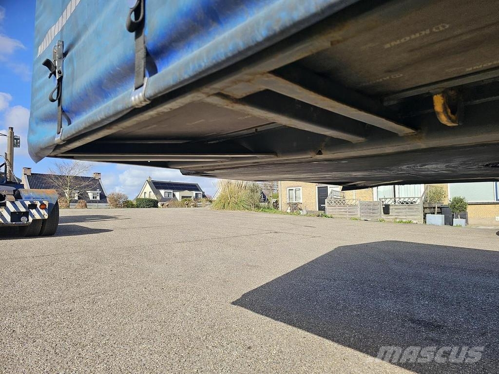 Krone SD -SLIDING ROOF - KRONE/VALX AXLES - DUTCH TRAILE Semirremolques de caja de lona
