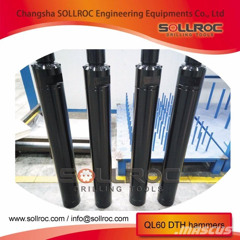 Sollroc DHD3.5 DHD340 DHD350 DHD360 DHD380 DTH Hammer Sondaj ekipmanı aksesuarları ve yedek parçaları